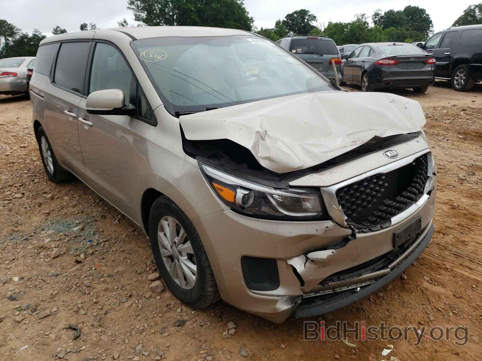 Photo KNDMB5C11H6233911 - KIA SEDONA 2017