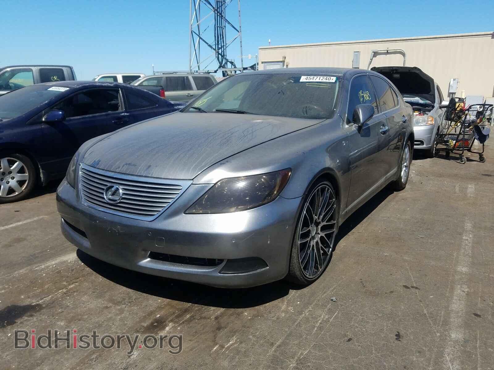 2007 LEXUS LS460 - VIN: JTHBL46F475004874 - Фото 2