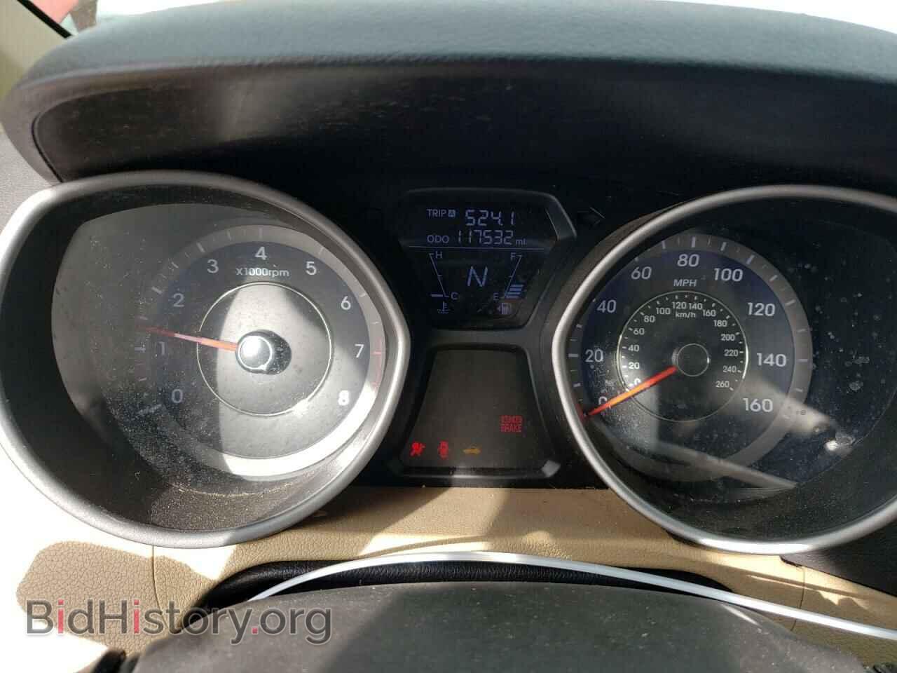 2012 HYUNDAI ELANTRA - VIN: KMHDH4AE8CU401512 - Фото 9