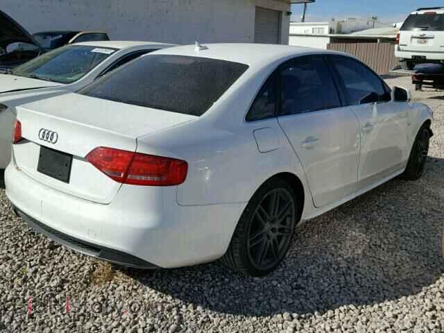 2010 AUDI A4 - VIN: WAUMFAFL4AN008305 - Фото 4