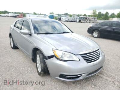 2013 Chrysler 200 200 Tourin, серый — VIN 1C3CCBBB2DN727975, Copart