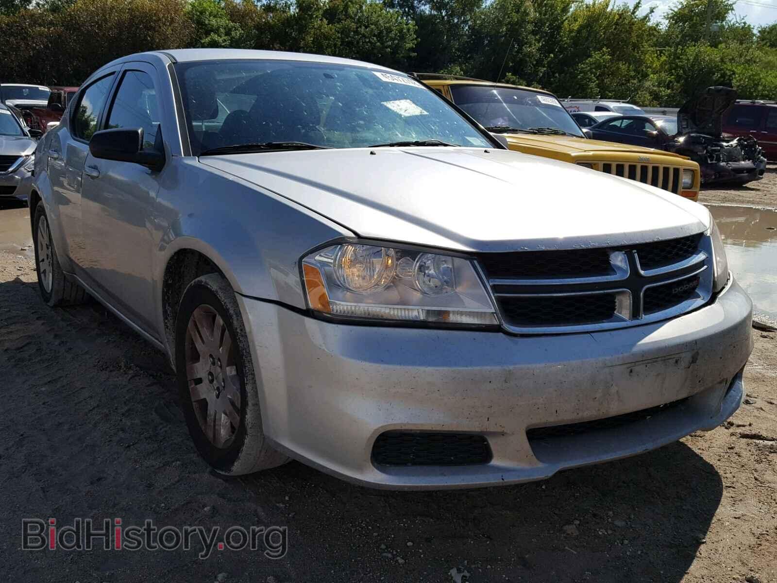 Фотография 1C3CDZAB3CN265495 - DODGE AVENGER 2012