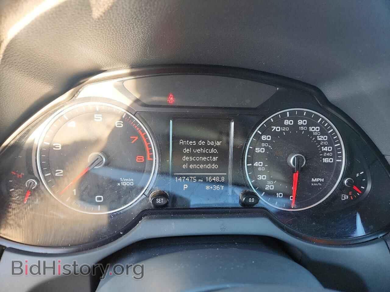 2014 AUDI Q5 - VIN: WA1CFAFP1EA020131 - Фото 9