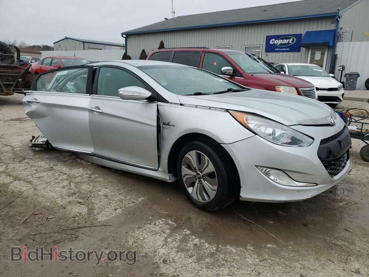 2013 HYUNDAI SONATA - VIN: KMHEC4A43DA101146 - Фото 4