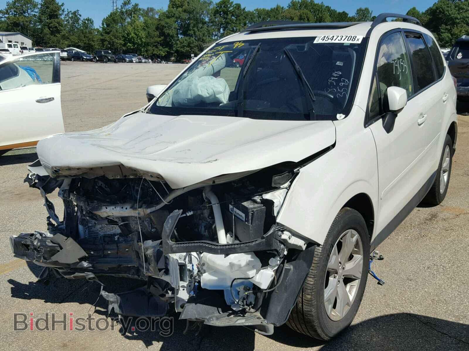 2014 SUBARU FORESTER - VIN: JF2SJAPC3EH433592 - Фото 2
