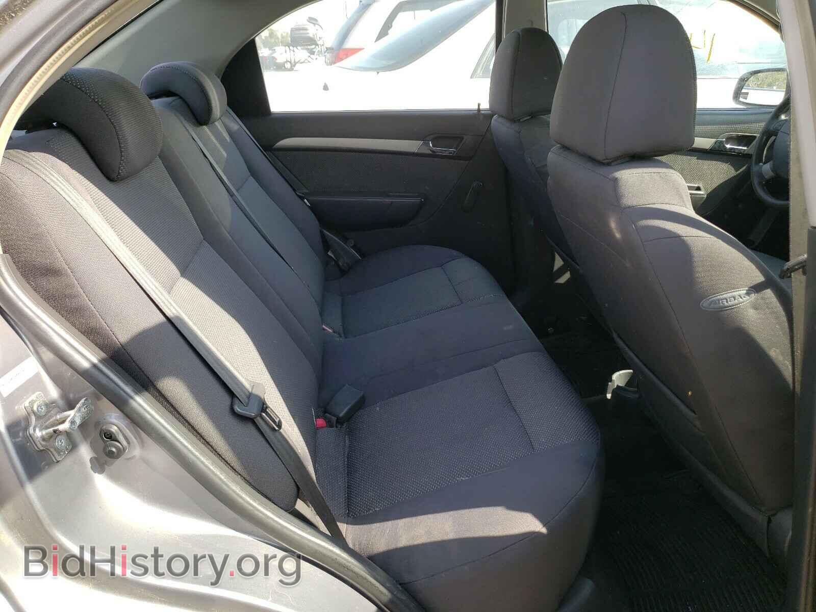 2009 CHEVROLET AVEO - VIN: KL1TD56E09B665149 - Фото 6