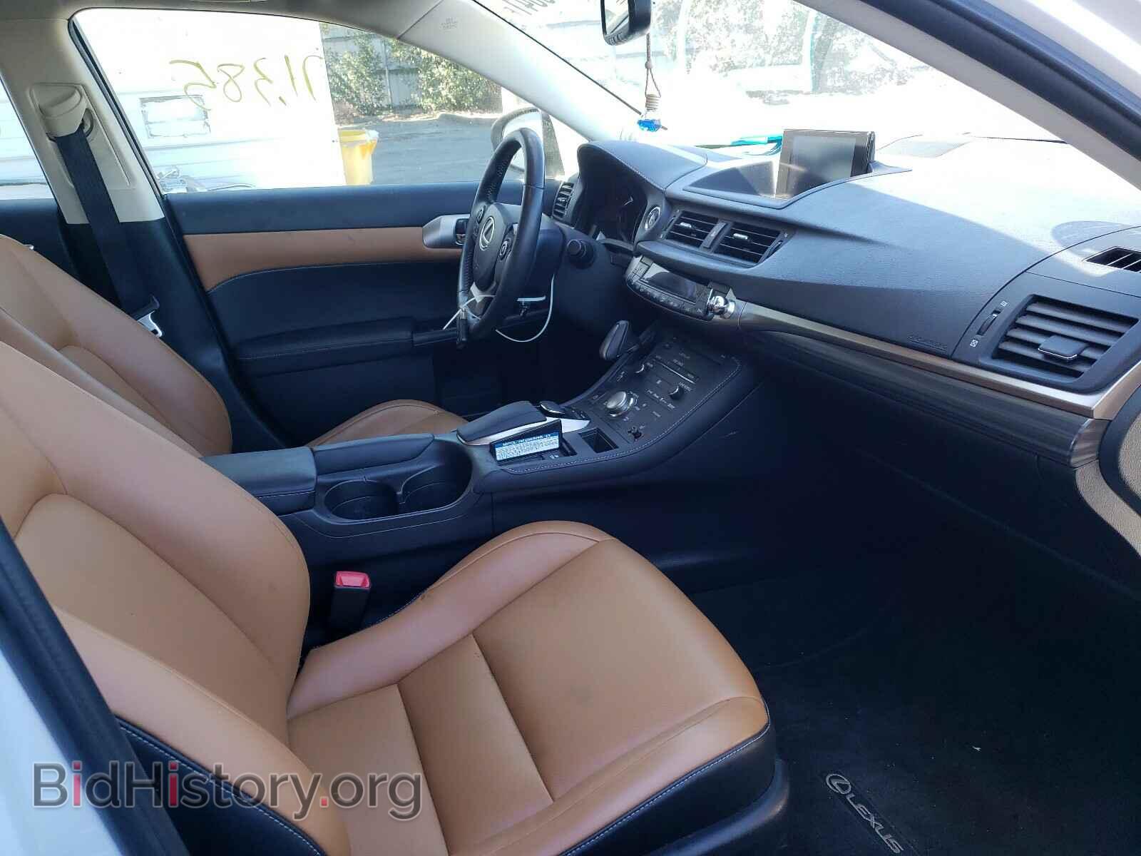 2014 LEXUS CT 200 - VIN: JTHKD5BH9E2204996 - Фото 5