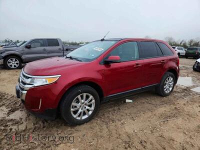 2013 Ford EDGE SEL, maroon — VIN 2FMDK3JC4DBC02667, Copart
