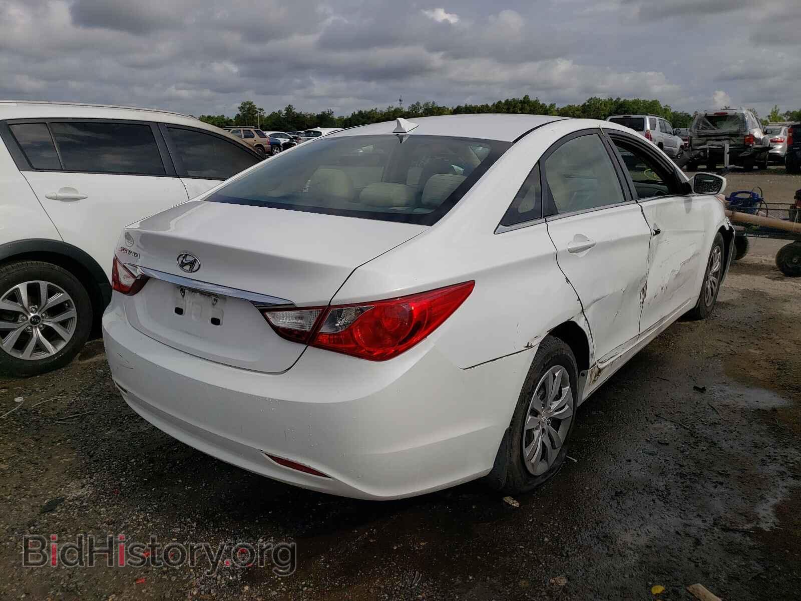 2012 HYUNDAI SONATA - VIN: 5NPEB4AC6CH448332 - Фото 4