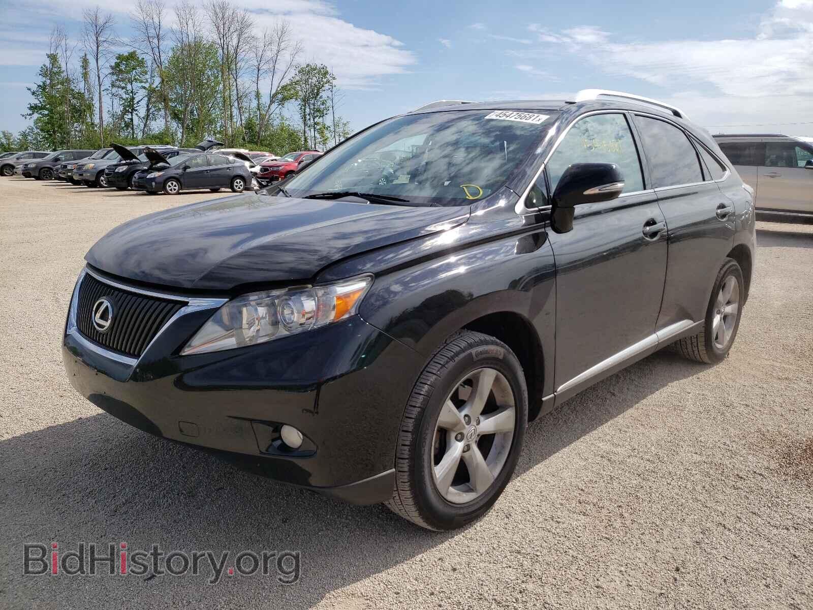 2012 LEXUS RX350 - VIN: 2T2BK1BA9CC153819 - Фото 2