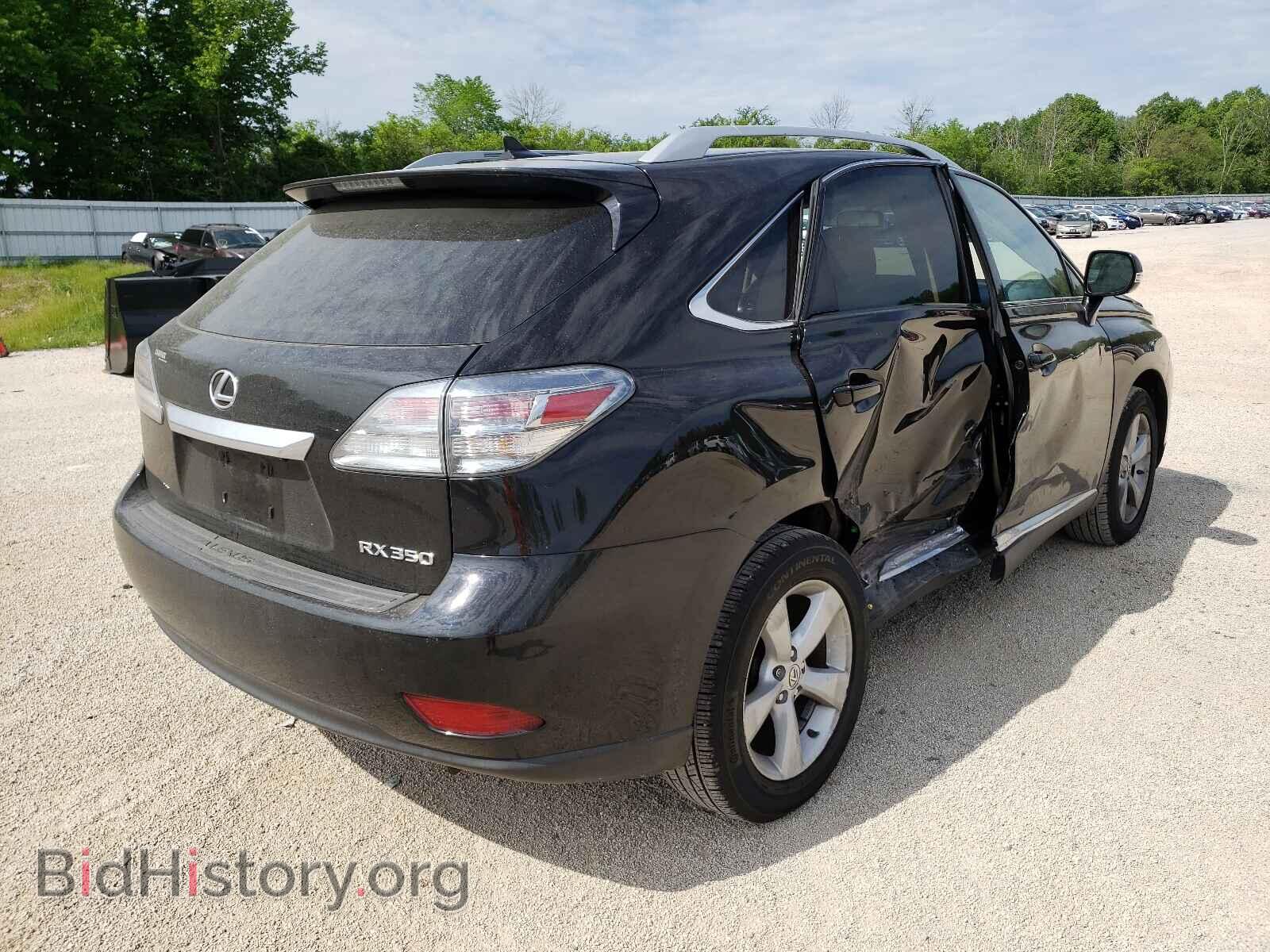 2012 LEXUS RX350 - VIN: 2T2BK1BA9CC153819 - Фото 4