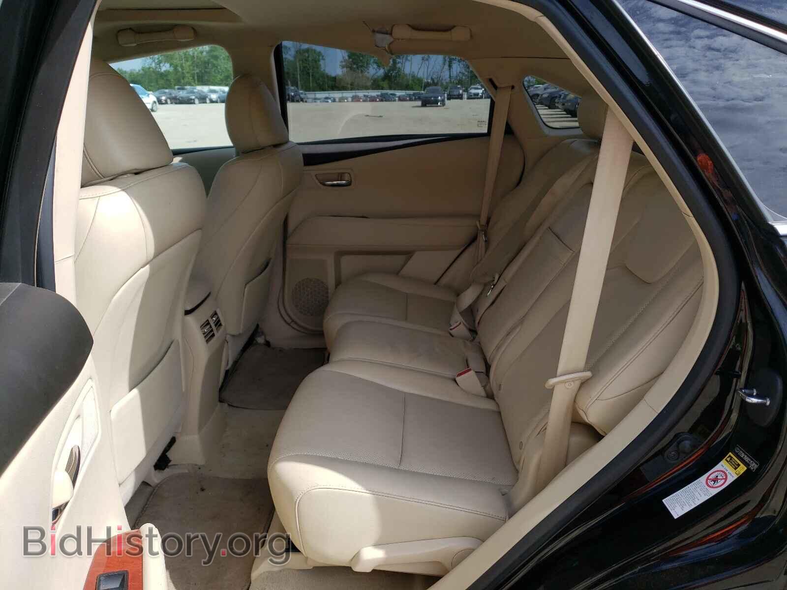 2012 LEXUS RX350 - VIN: 2T2BK1BA9CC153819 - Фото 6