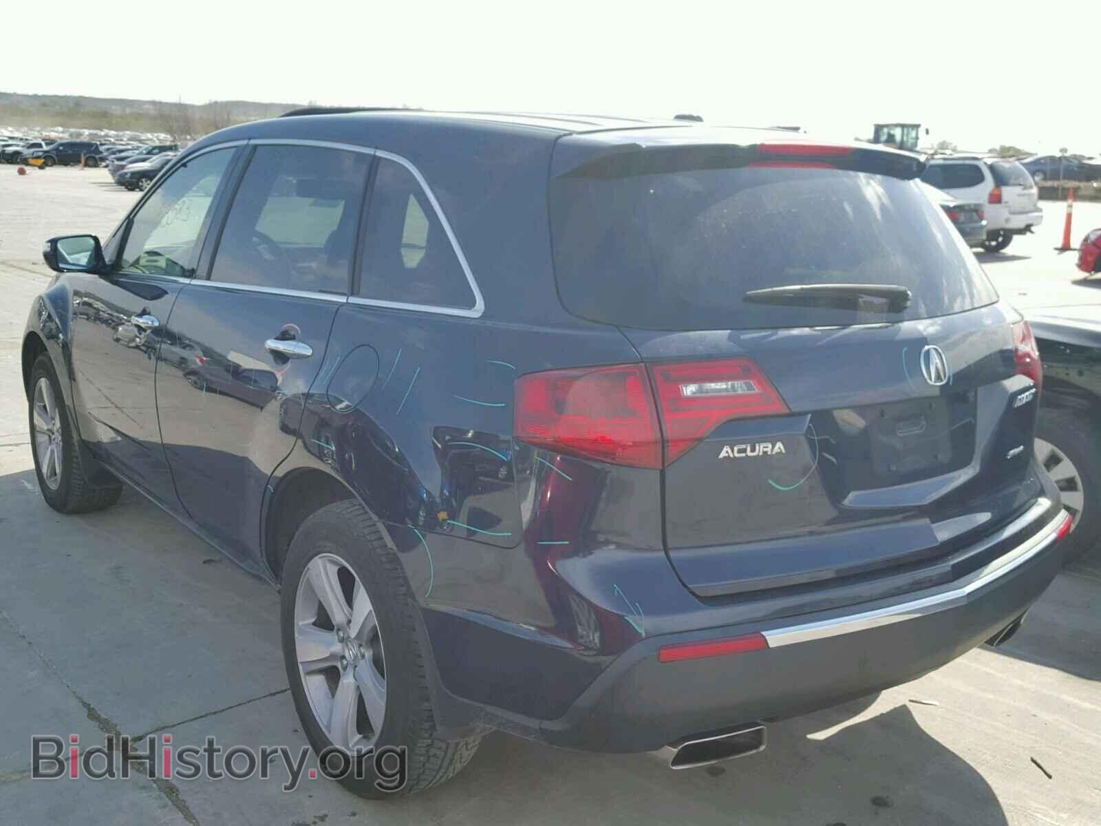 2012 ACURA MDX - VIN: 2HNYD2H20CH530536 - Фото 3