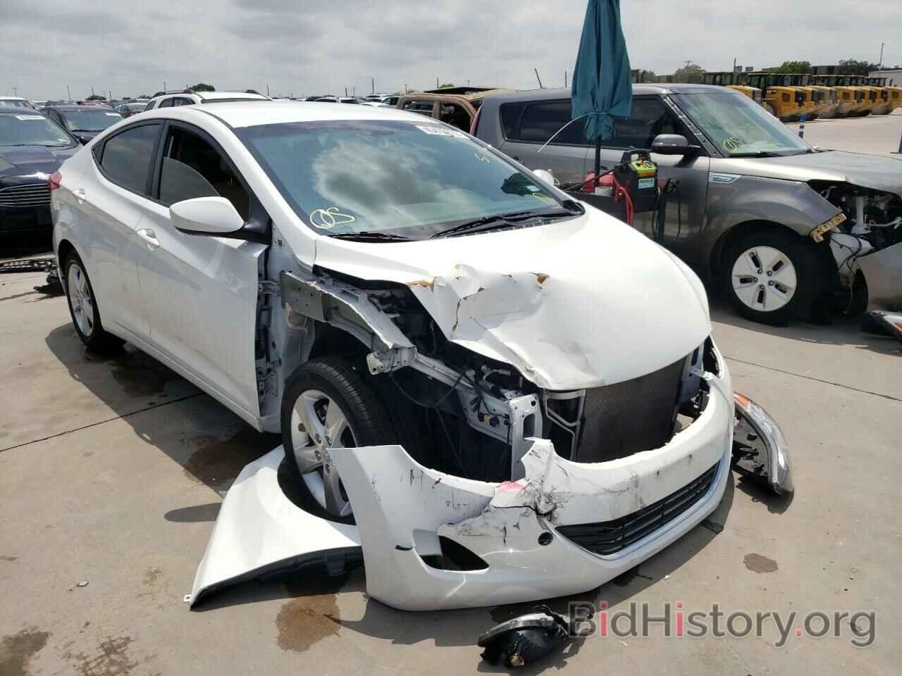 Photo 5NPDH4AE5CH117754 - HYUNDAI ELANTRA 2012