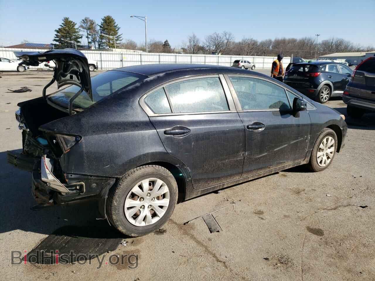 2012 HONDA CIVIC - VIN: 2HGFB2E53CH549892 - Фото 3