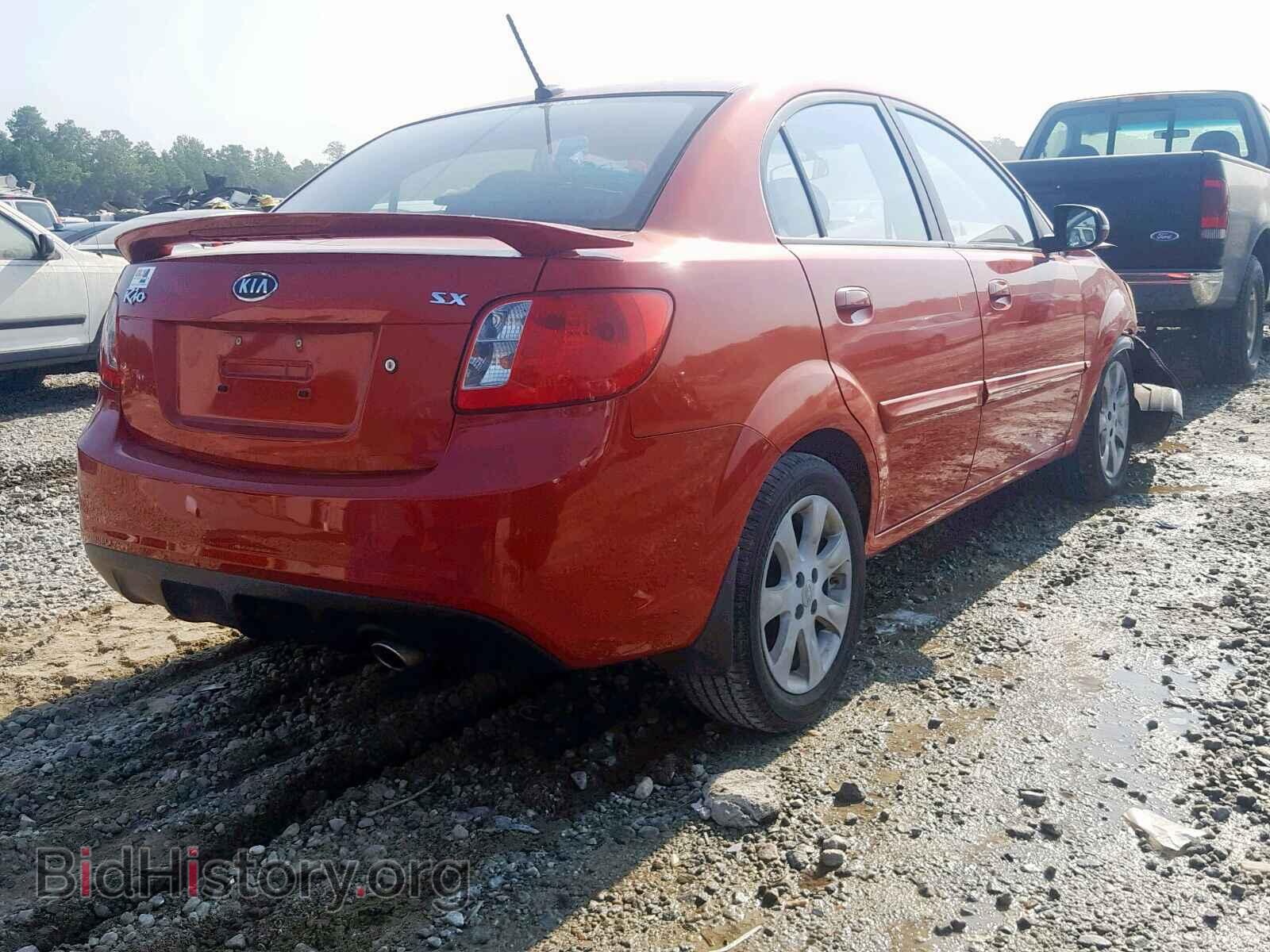 2011 KIA RIO BASE - VIN: KNADH4A36B6943520 - Фото 4
