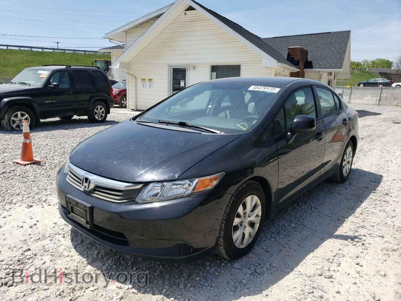 2012 HONDA CIVIC - VIN: 19XFB2F58CE007003 - Фото 2