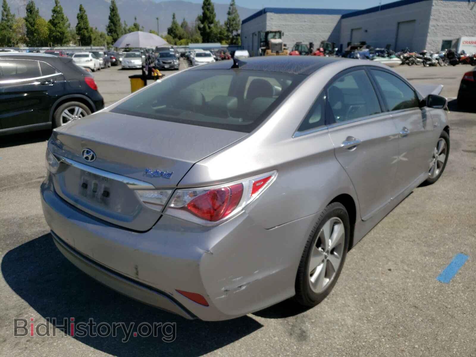 2012 HYUNDAI SONATA - VIN: KMHEC4A40CA043964 - Фото 4