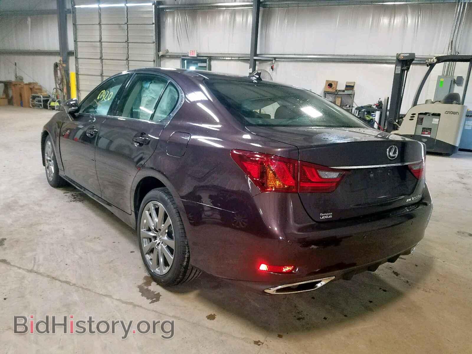 2013 LEXUS GS350 - VIN: JTHCE1BL4D5002370 - Фото 3