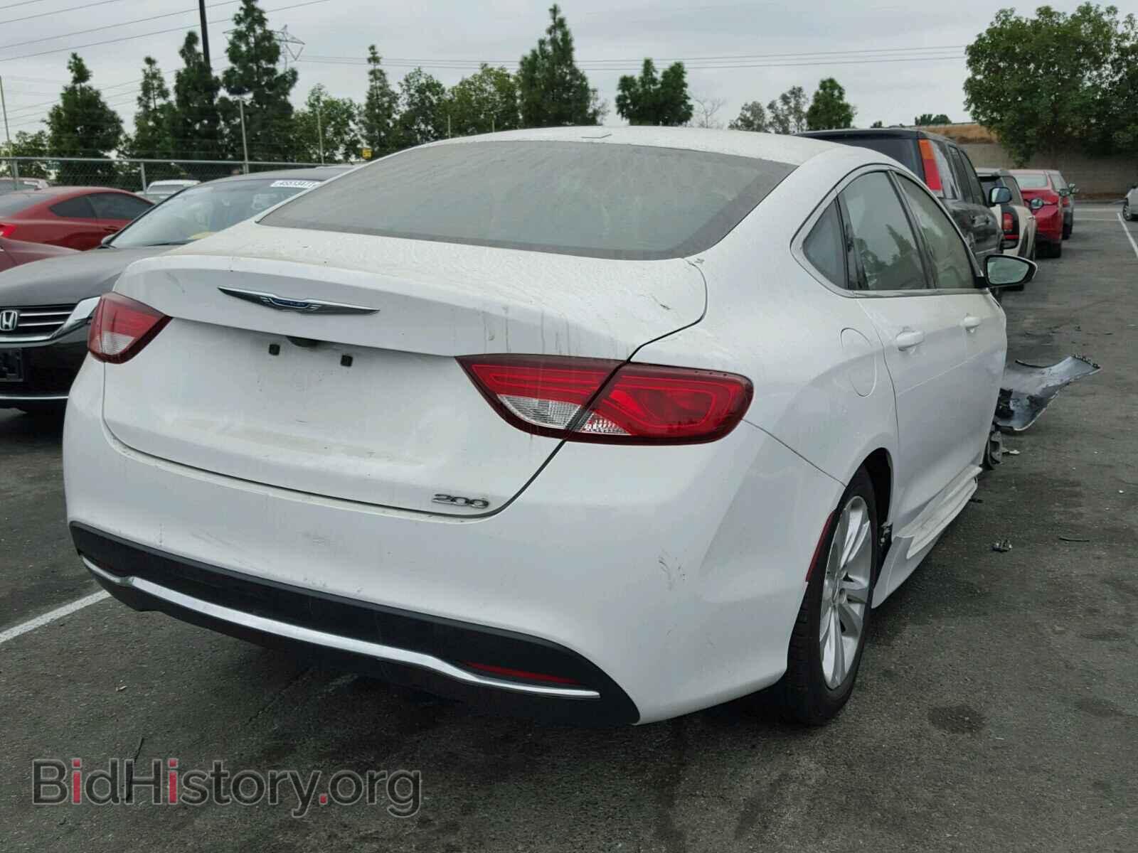2015 CHRYSLER 200 - VIN: 1C3CCCAB3FN746352 - Фото 4