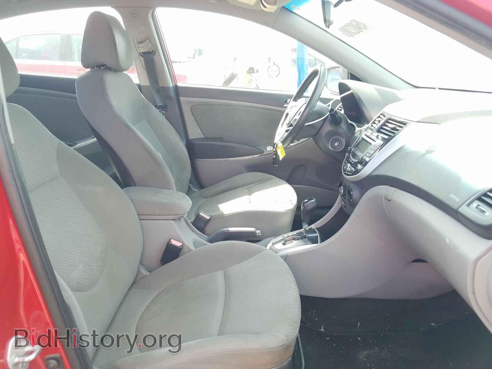 2012 HYUNDAI ACCENT - VIN: KMHCU4AEXCU147938 - Фото 5