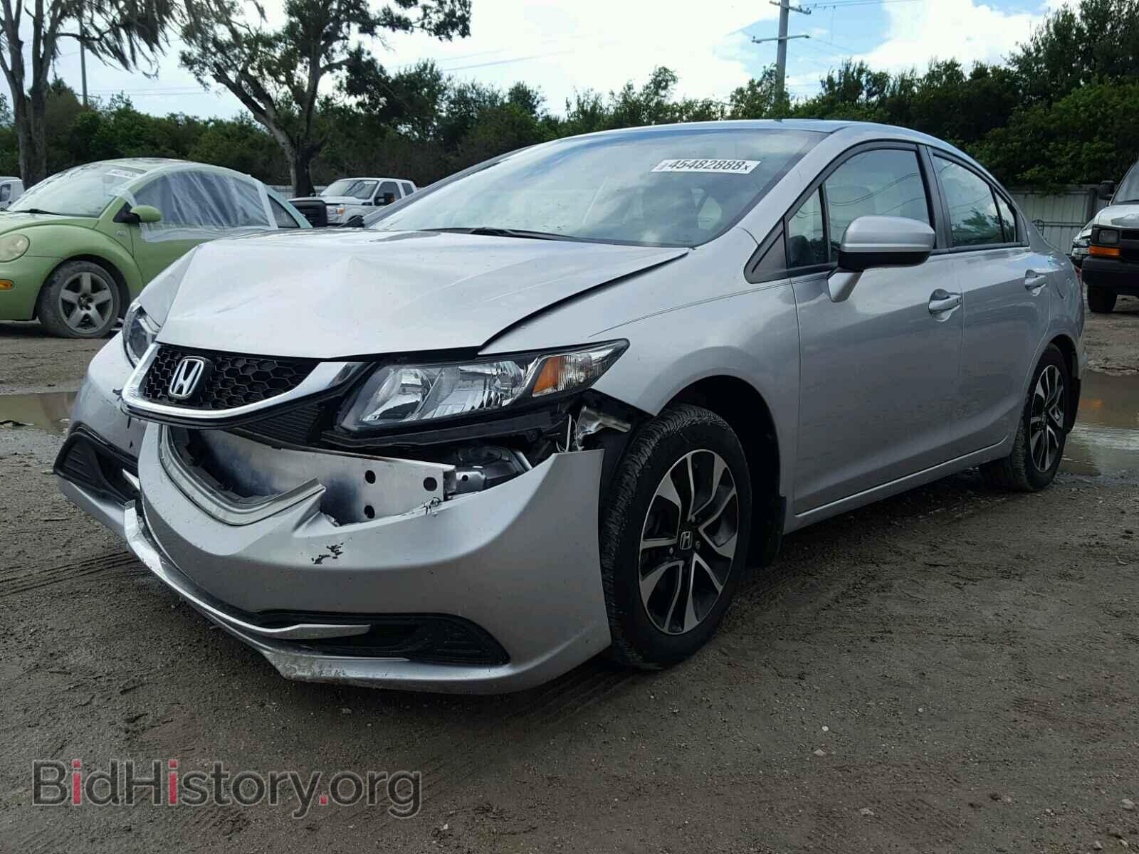 2014 HONDA CIVIC - VIN: 19XFB2F84EE011644 - Фото 2
