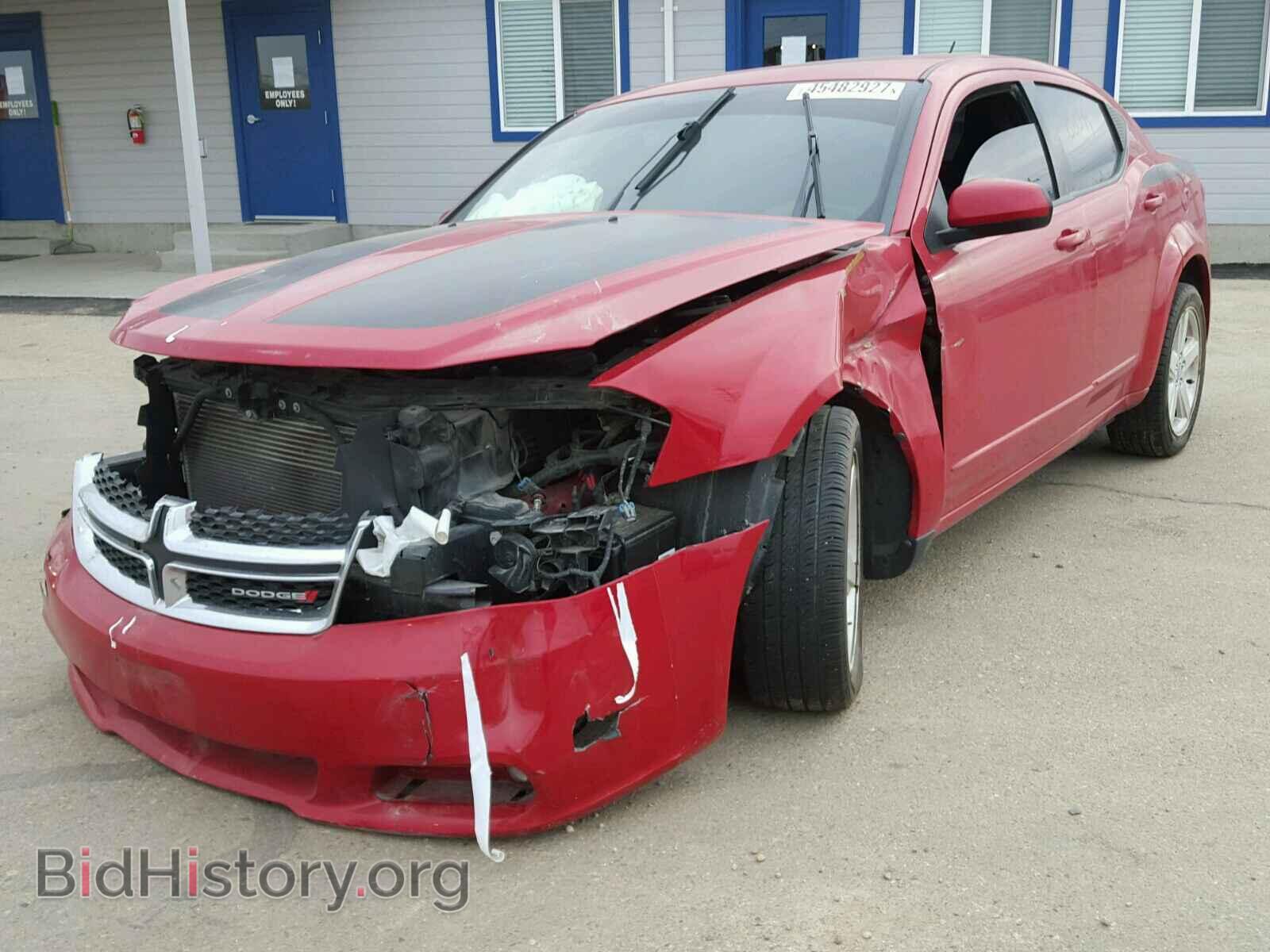 2013 DODGE AVENGER - VIN: 1C3CDZCB8DN665759 - Фото 2