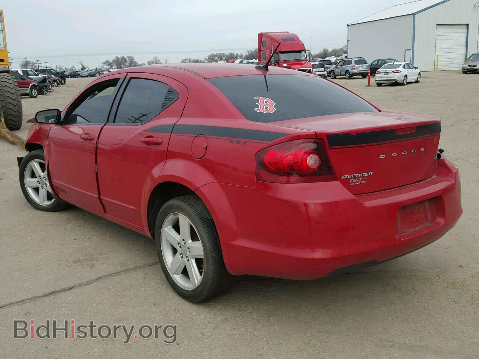 2013 DODGE AVENGER - VIN: 1C3CDZCB8DN665759 - Фото 3