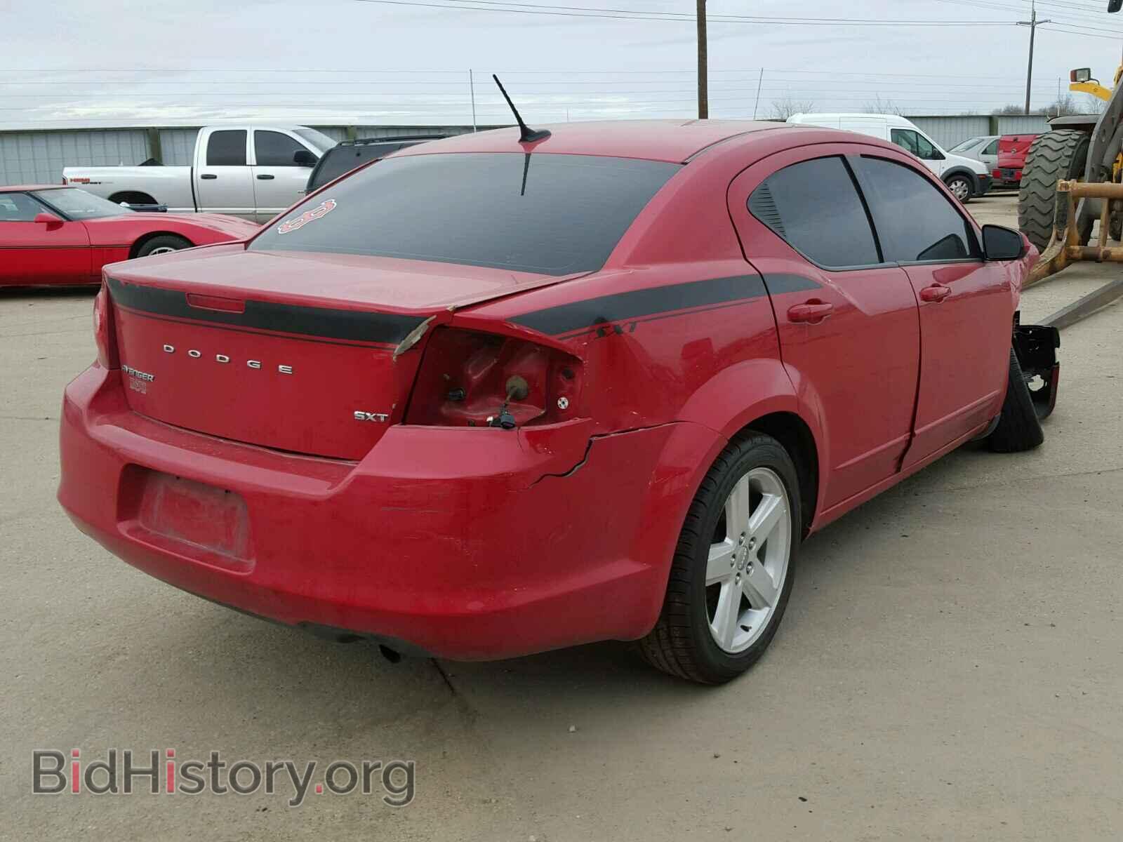 2013 DODGE AVENGER - VIN: 1C3CDZCB8DN665759 - Фото 4