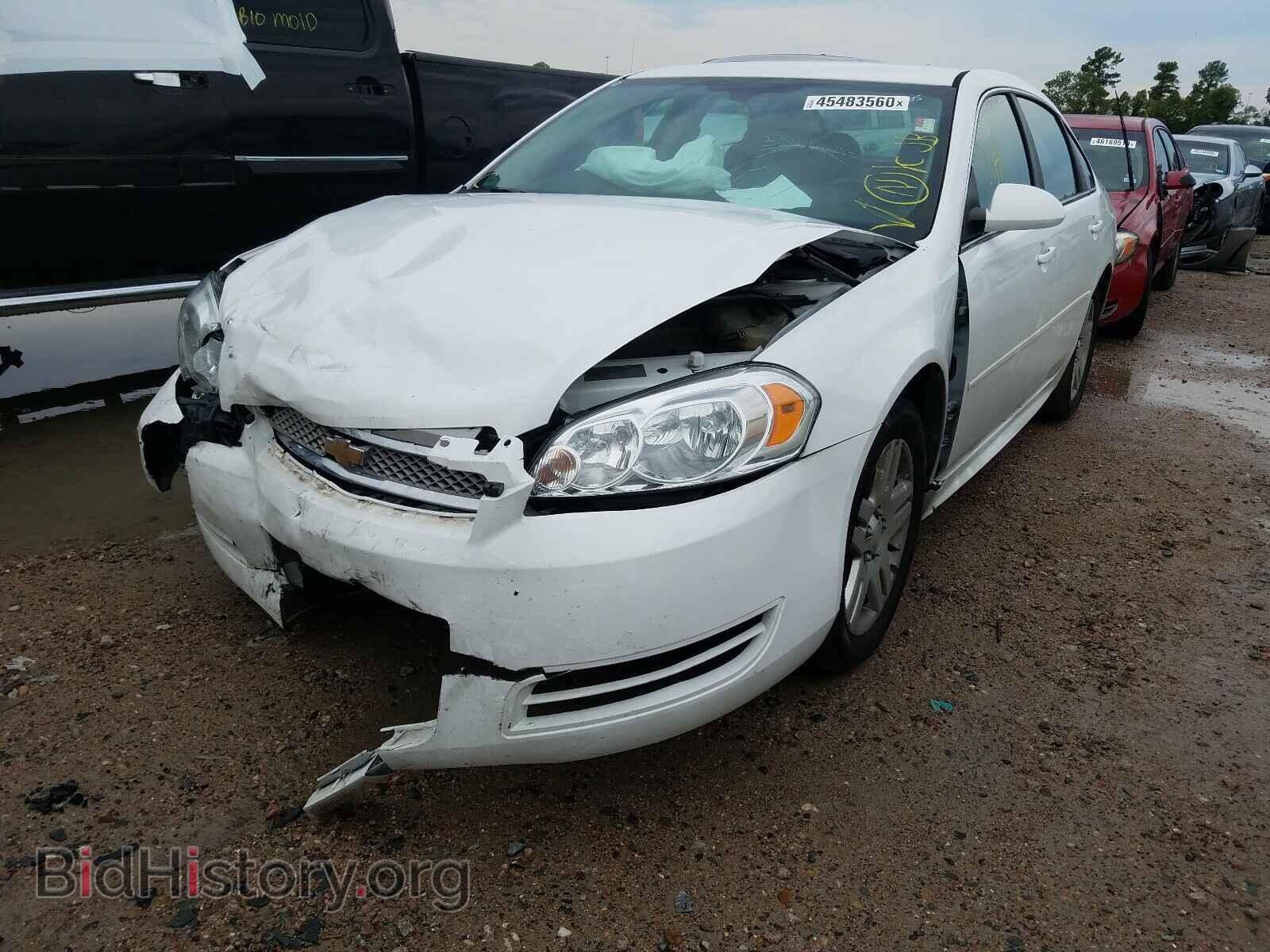 2016 CHEVROLET IMPALA - VIN: 2G1WB5E36G1184307 - Фото 2
