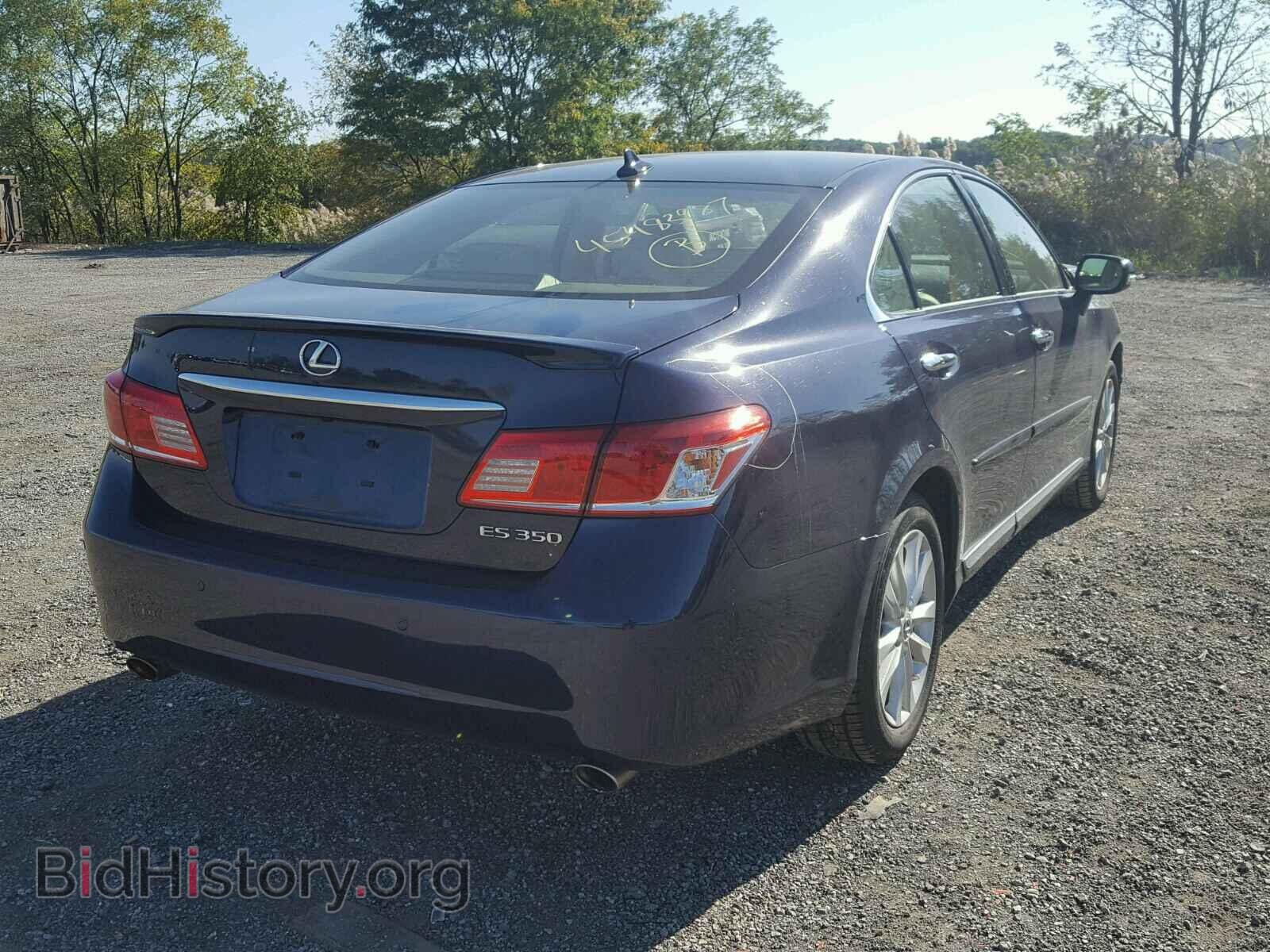 2012 LEXUS ES 350 - VIN: JTHBK1EG5C2502248 - Фото 4