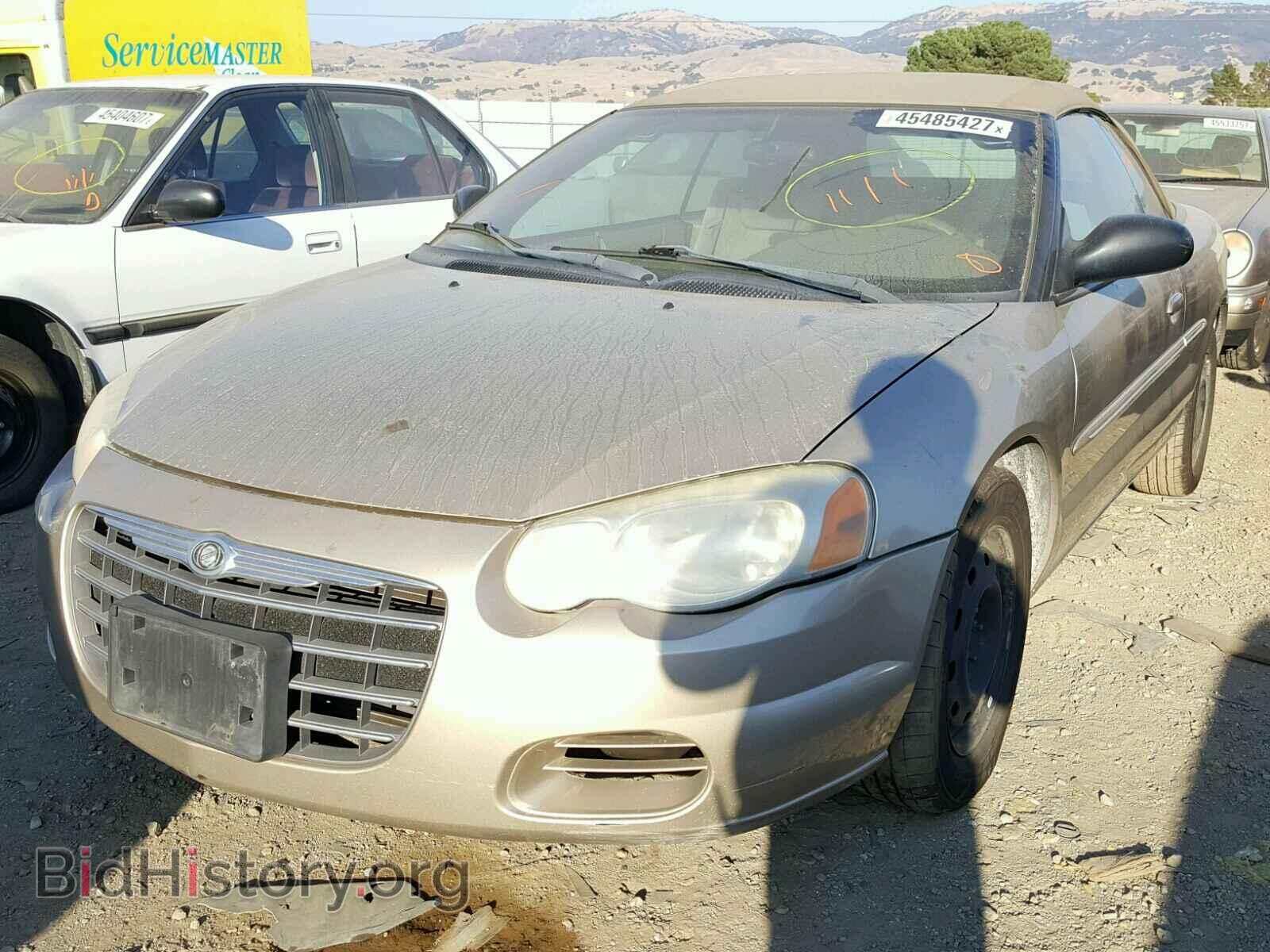 2004 CHRYSLER SEBRING - VIN: 1C3EL45X34N332280 - Фото 2