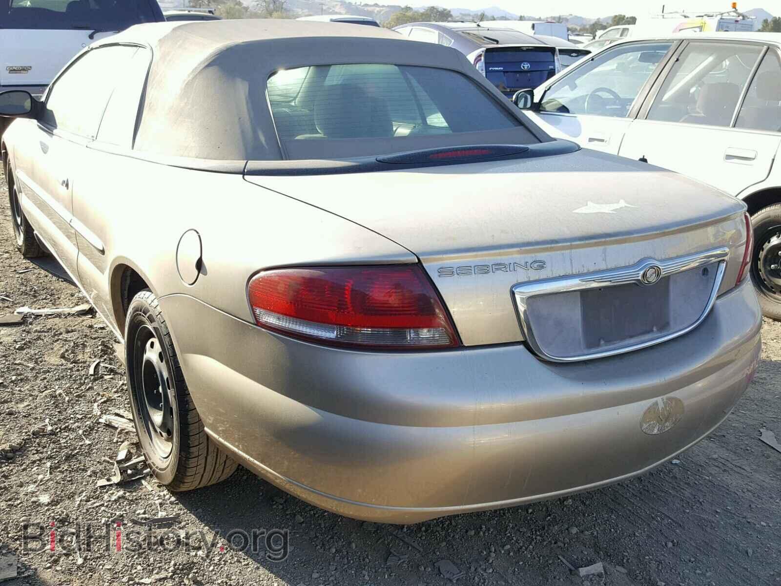 2004 CHRYSLER SEBRING - VIN: 1C3EL45X34N332280 - Фото 3