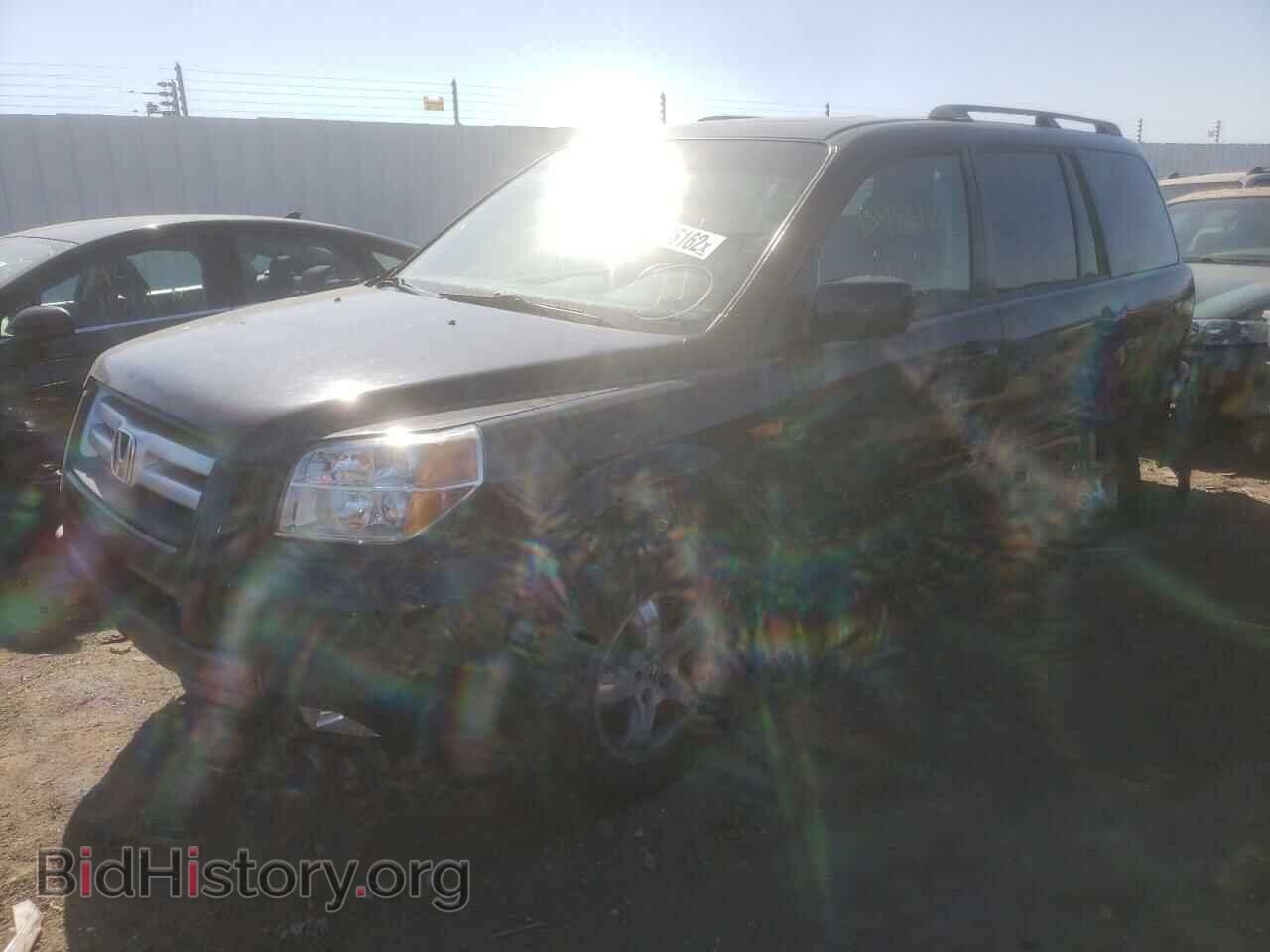 2006 HONDA PILOT - VIN: 2HKYF18786H517258 - Фото 2