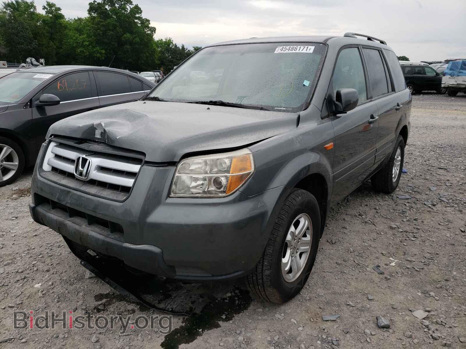 2008 HONDA PILOT - VIN: 5FNYF282X8B016139 - Фото 2