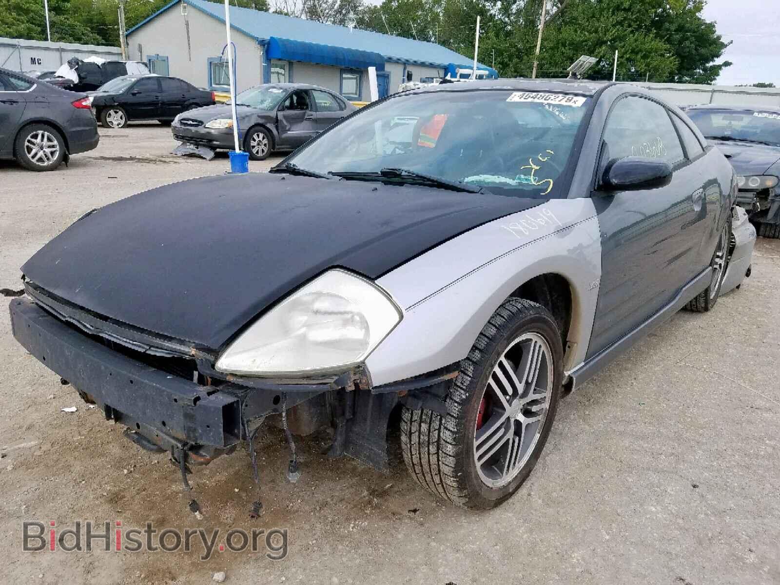 2003 MITSUBISHI ECLIPSE - VIN: 4A3AC74H53E160500 - Фото 2