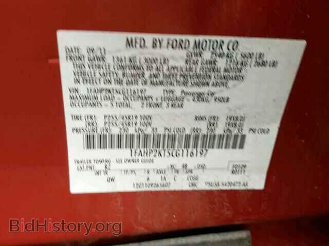 2012 FORD TAURUS - VIN: 1FAHP2KT5CG116197 - Фото 10