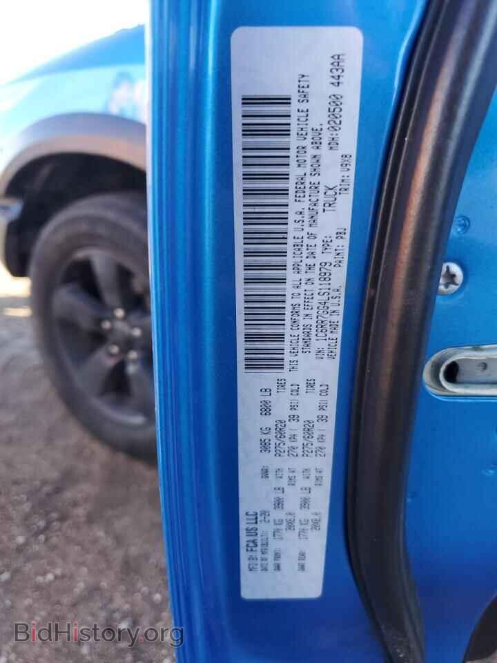 2020 RAM 1500 - VIN: 1C6RR7GG4LS118979 - Photo 12