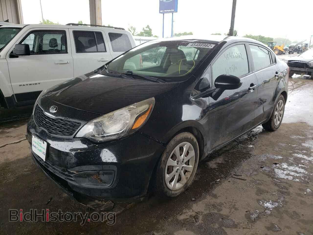 2014 KIA RIO - VIN: KNADM4A35E6344589 - Фото 2