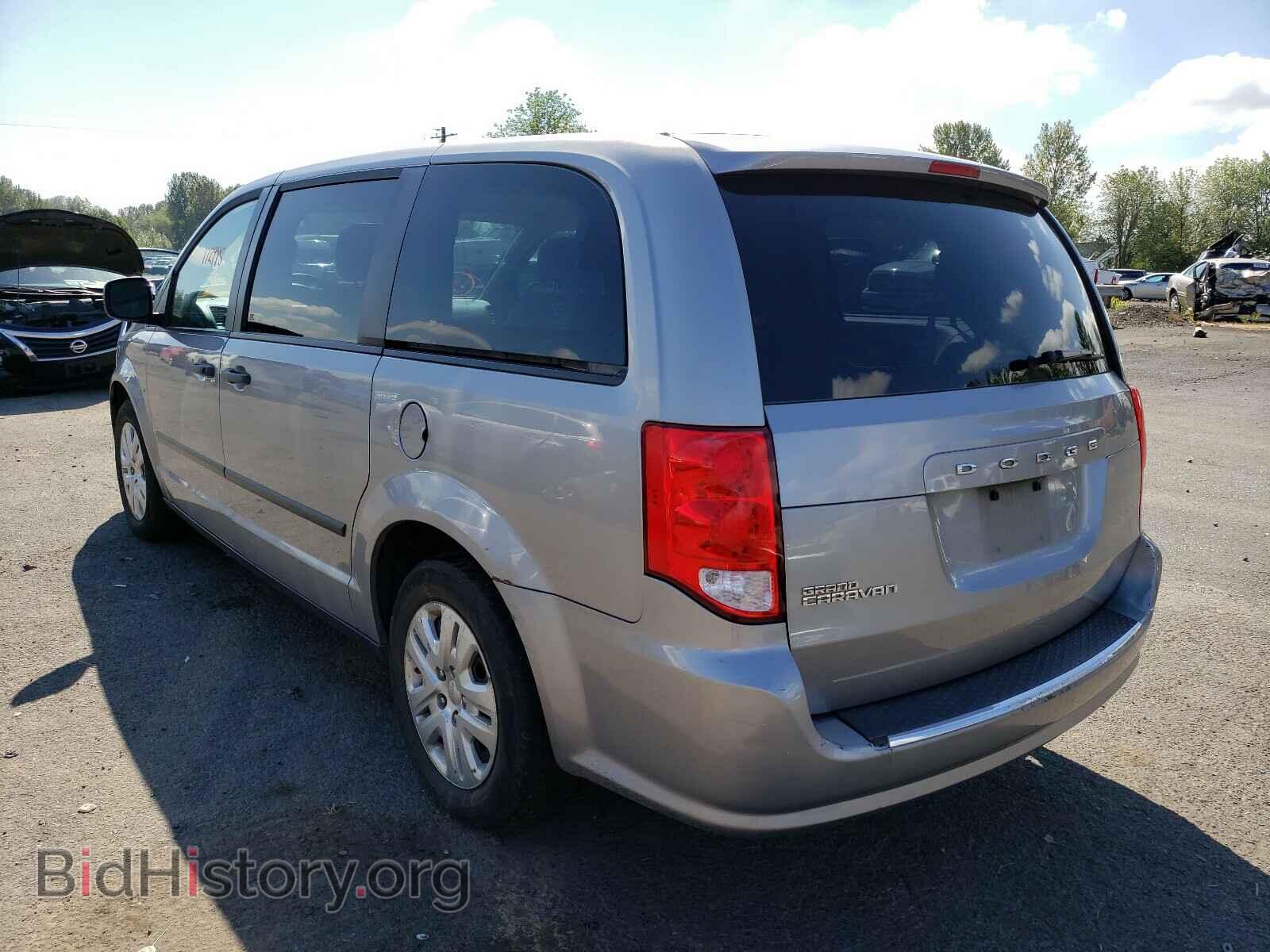 2016 DODGE CARAVAN - VIN: 2C4RDGBGXGR278127 - Фото 3