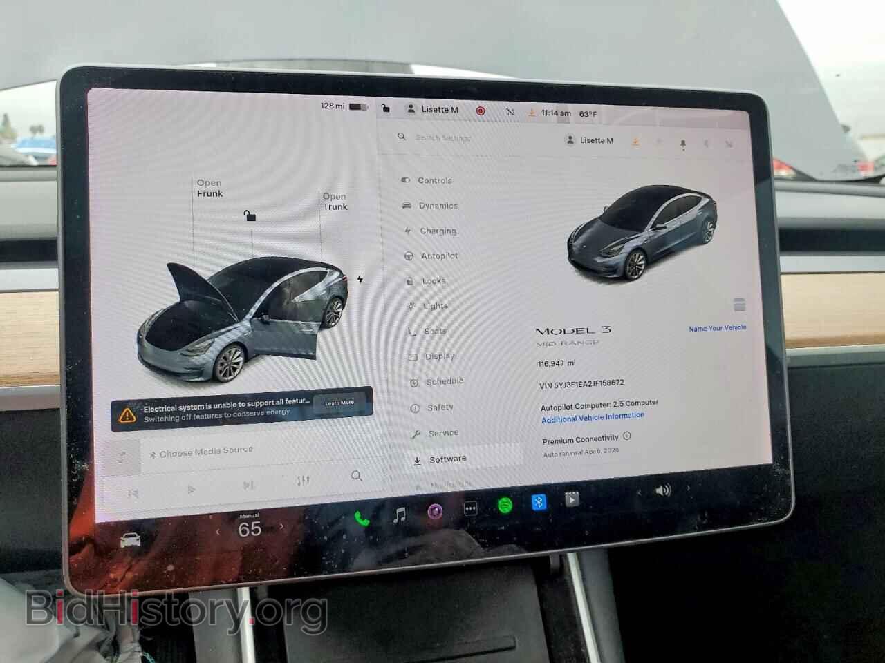 2018 TESLA MODEL 3 - VIN: 5YJ3E1EA2JF158672 - Photo 9