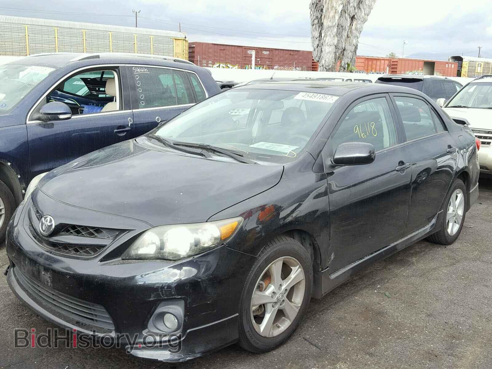 2011 TOYOTA COROLLA BA - VIN: 2T1BU4EE3BC616244 - Фото 2