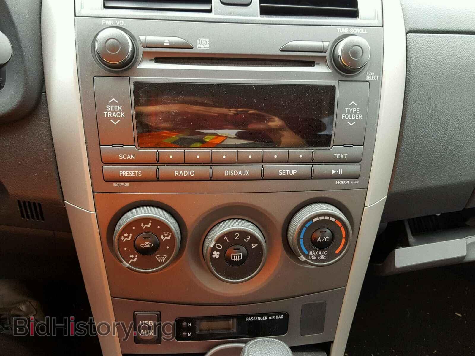 2011 TOYOTA COROLLA BA - VIN: 2T1BU4EE3BC616244 - Фото 9