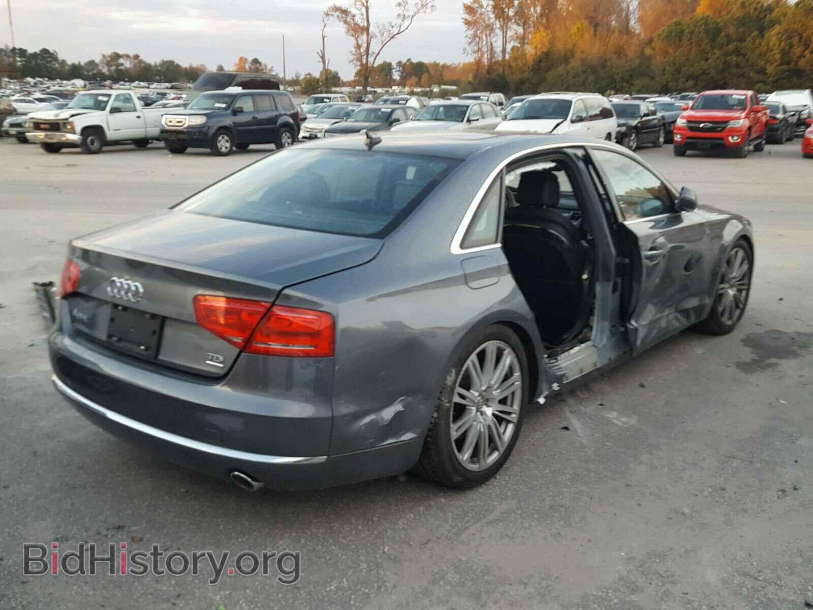 2014 AUDI A8 - VIN: WAURMAFD2EN010855 - Фото 4