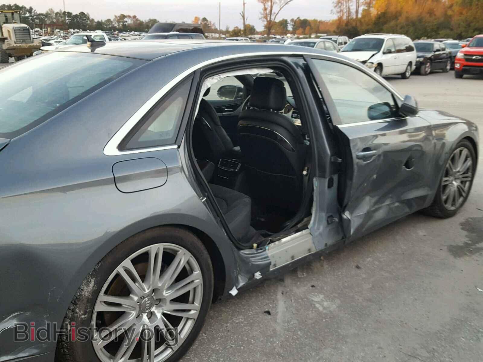 2014 AUDI A8 - VIN: WAURMAFD2EN010855 - Фото 9