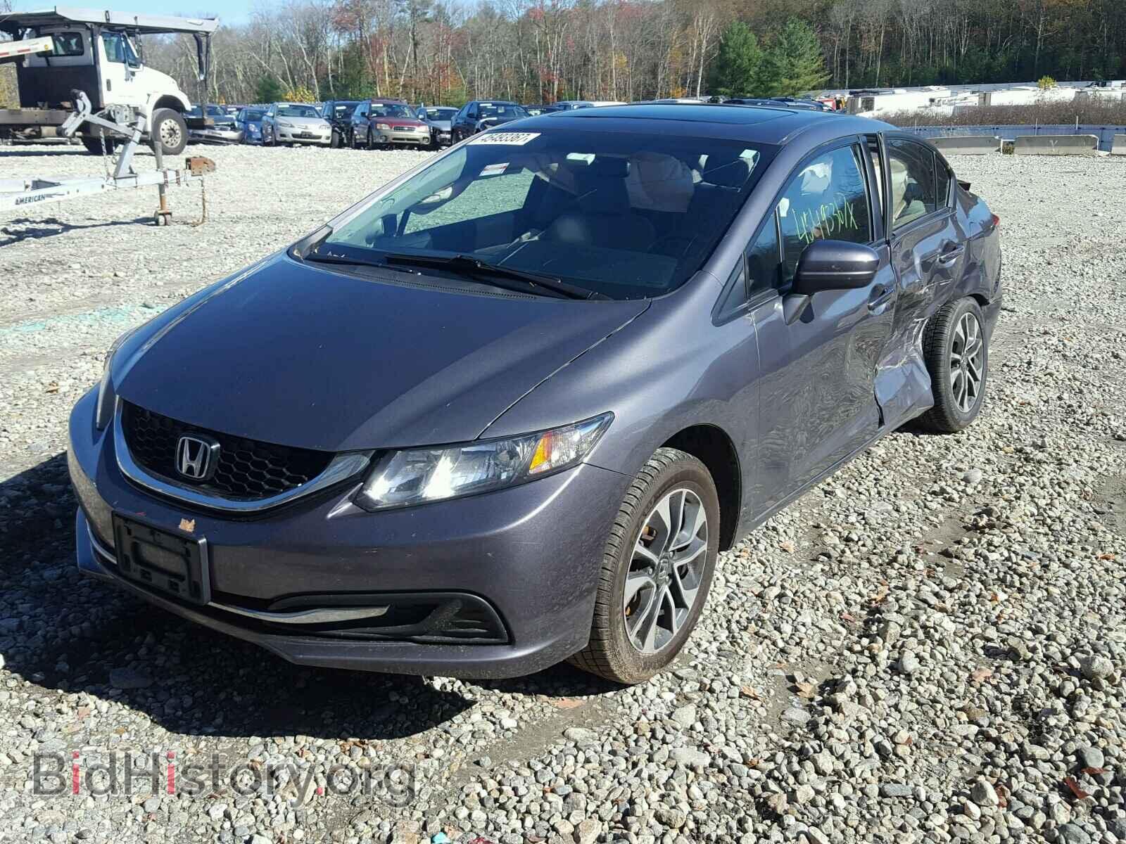 2014 HONDA CIVIC - VIN: 2HGFB2F8XEH543034 - Фото 2