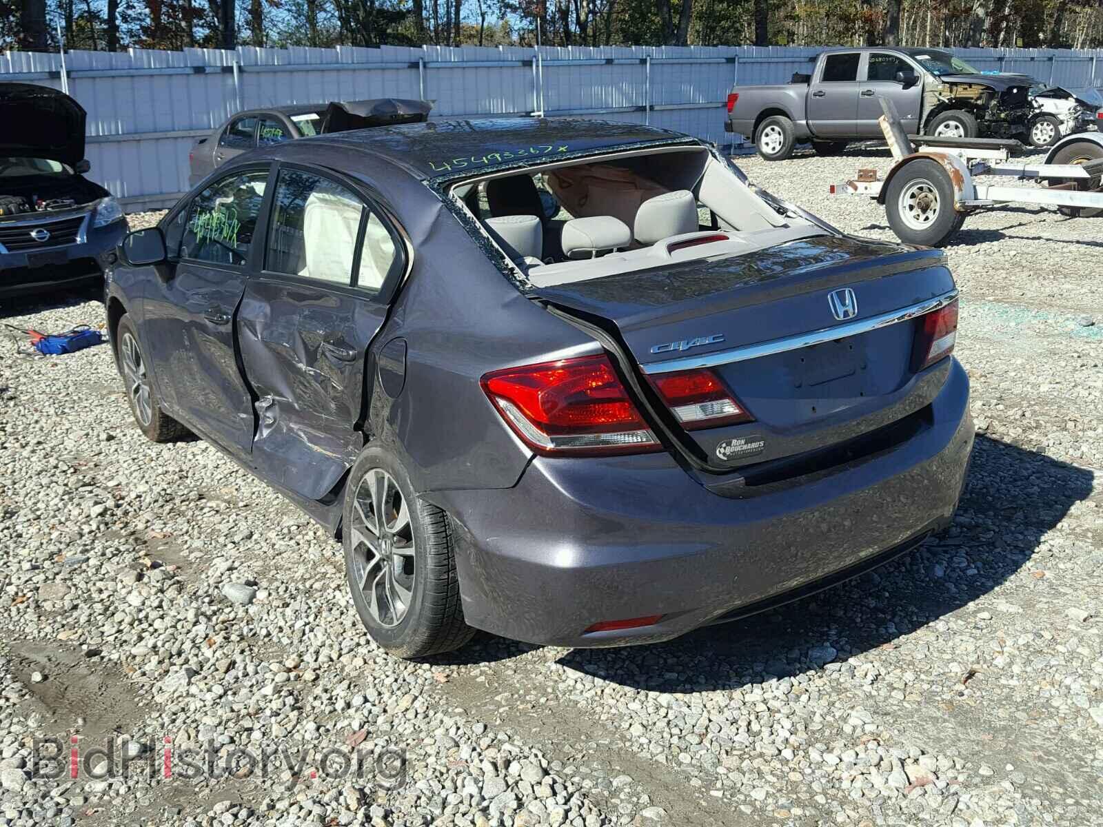 2014 HONDA CIVIC - VIN: 2HGFB2F8XEH543034 - Фото 3