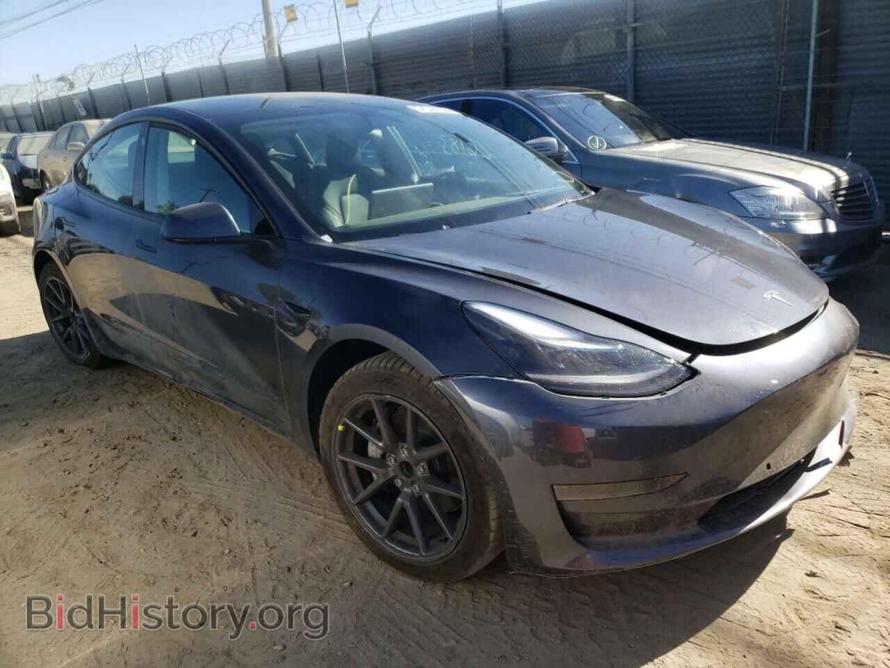 Photo 5YJ3E1EA2MF093228 - TESLA MODEL 3 2021