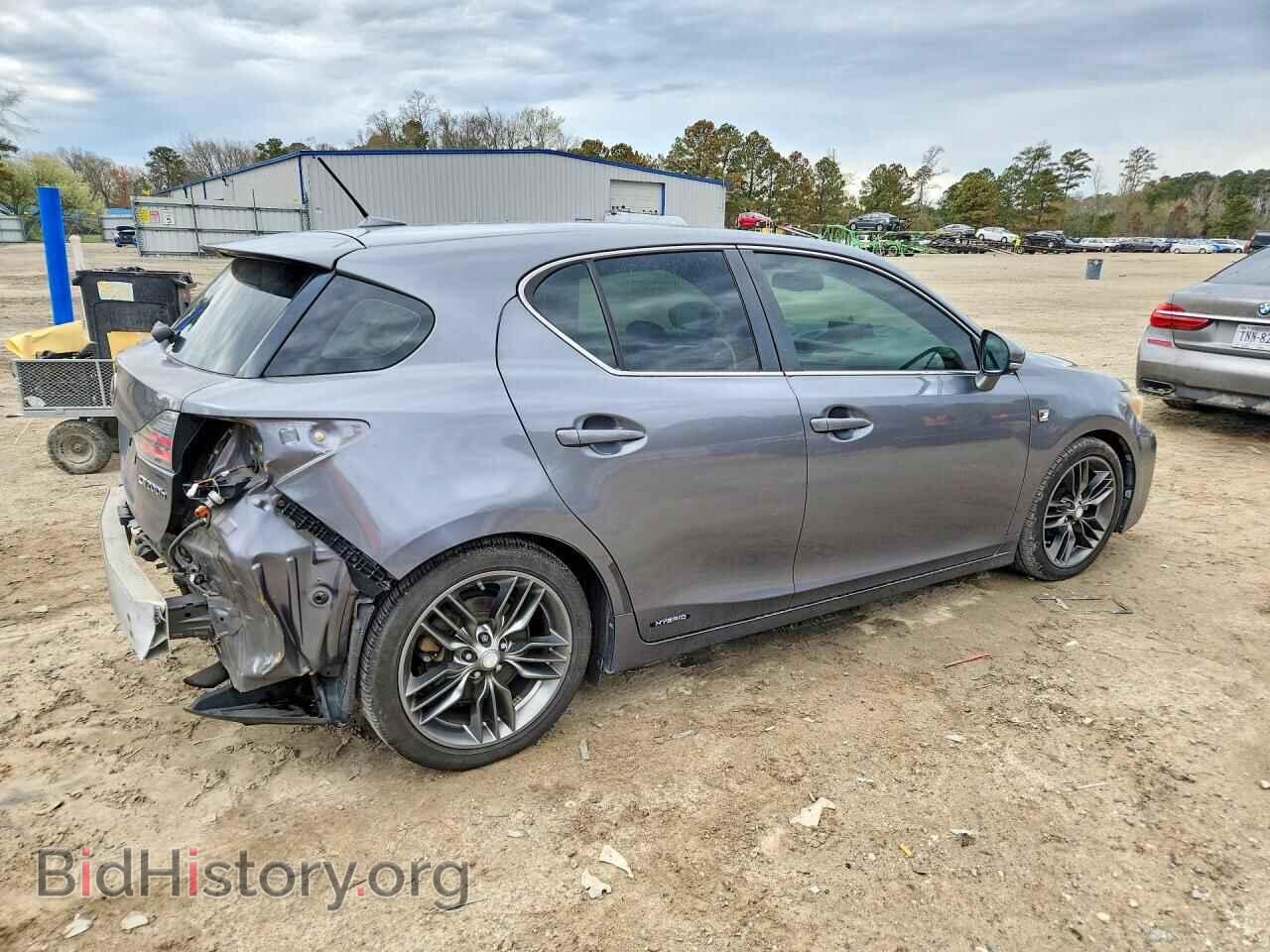2012 LEXUS CT 200 - VIN: JTHKD5BH2C2050788 - Фото 3