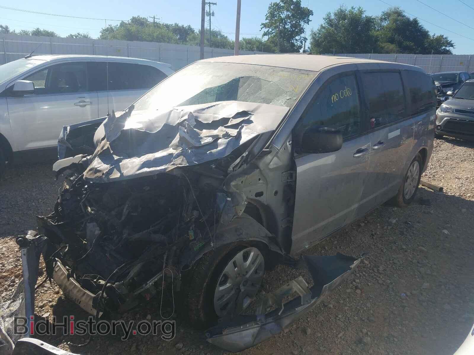 2018 DODGE CARAVAN - VIN: 2C4RDGBG7JR190384 - Фото 2